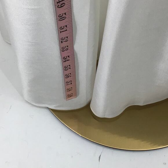 LULU'S 4 S White Choose Your Love Surplice Neck Sleeveless Maxi Dress NWT 0B10 - Picture 5 of 11